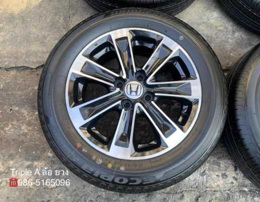 ล้อแม็ก Honda Jazz Hibrid ขอบ 15 ดำปัดเงา พร้อมยางใหม่ป้ายแดง 175-65-15 Bridgestone ปี 19 สวยกริ๊บๆ ล้อแม็ก Honda Jazz Hibrid ขอบ 15 ดำปัดเงา พร้อมยางใหม่ป้ายแดง 175-65-15 Bridgestone ปี 19 สวยกริ๊บๆ