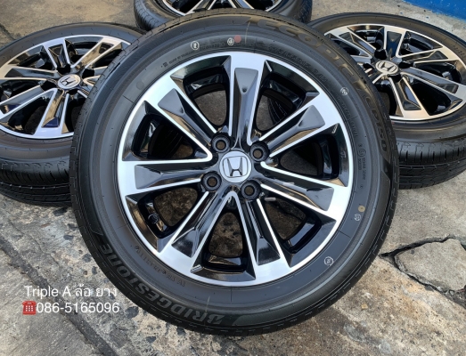 ล้อแม็ก Honda Jazz Hibrid ขอบ 15 ดำปัดเงา พร้อมยางใหม่ป้ายแดง 175-65-15 Bridgestone ปี 19 สวยกริ๊บๆ ล้อแม็ก Honda Jazz Hibrid ขอบ 15 ดำปัดเงา พร้อมยางใหม่ป้ายแดง 175-65-15 Bridgestone ปี 19 สวยกริ๊บๆ