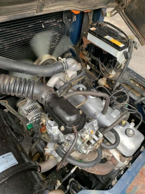 TOYOTA 5FG20  รถมือ 2 นำเข้าจากประเทศญี่ปุ่น 2 ตัน เบนซิน เสา 3.5 เมตร งาฮิ้ง เกียร์ธรรมดา ล้อหน้าคู่