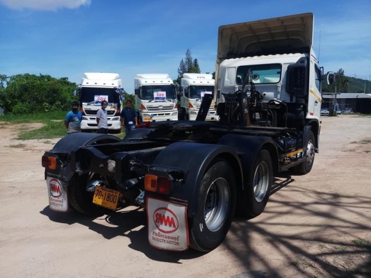 Hino 380 ปี 56 หัวลาก เครื่องเกียร์เดิม ยางใหม่ทุกเส้น พร้อมใช้งาน