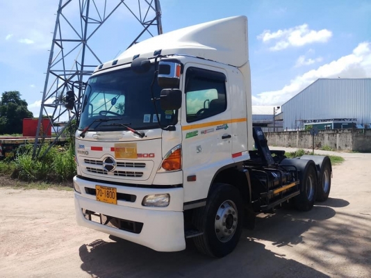 Hino 380 ปี 56 หัวลาก เครื่องเกียร์เดิม ยางใหม่ทุกเส้น พร้อมใช้งาน