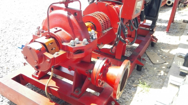 ชุดปั้มน้ำดับเพลิง FIRE PUMP เครื่องยนต์ดีเซล Cummins USA Model 6BT5.9-C ขนาด 150 hp 2500 rpm