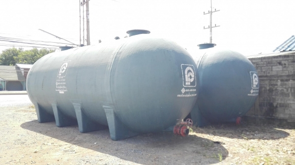 ถังเก็บน้ำไฟเบอร์กลาสแนวนอน PP BIGTANK รุ่น HT-50 AG ขนาดความจุ 50000 Lite รุ่นใหญ่พิเศษ เหมาะกับ อา
