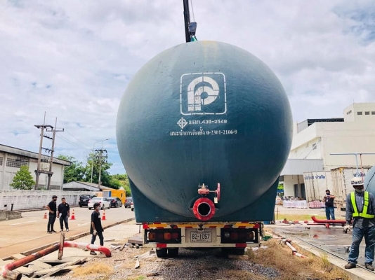 ถังเก็บน้ำไฟเบอร์กลาสแนวนอน PP BIGTANK รุ่น HT-50 AG ขนาดความจุ 50000 Lite รุ่นใหญ่พิเศษ เหมาะกับ อา ถังเก็บน้ำไฟเบอร์กลาสแนวนอน PP BIGTANK รุ่น HT-50 AG ขนาดความจุ 50000 Lite รุ่นใหญ่พิเศษ เหมาะกับ อา