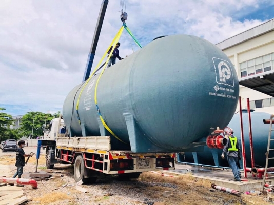 ถังเก็บน้ำไฟเบอร์กลาสแนวนอน PP BIGTANK รุ่น HT-50 AG ขนาดความจุ 50000 Lite รุ่นใหญ่พิเศษ เหมาะกับ อา ถังเก็บน้ำไฟเบอร์กลาสแนวนอน PP BIGTANK รุ่น HT-50 AG ขนาดความจุ 50000 Lite รุ่นใหญ่พิเศษ เหมาะกับ อา