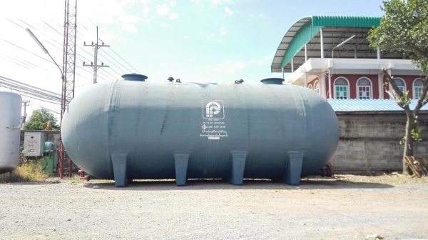 ถังเก็บน้ำไฟเบอร์กลาสแนวนอน PP BIGTANK รุ่น HT-50 AG ขนาดความจุ 50000 Lite รุ่นใหญ่พิเศษ เหมาะกับ อา