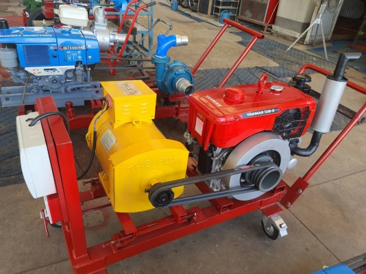 เครื่องปั่นไฟ 10KW ไฟ 220 V (ไฟบ้าน) พร้อมใช้งานทันที