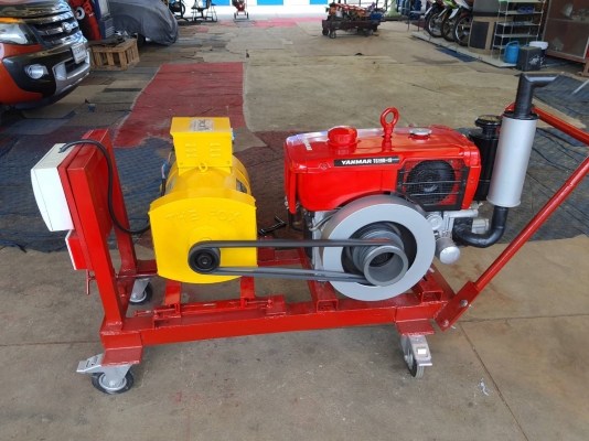 เครื่องปั่นไฟ 10KW ไฟ 220 V (ไฟบ้าน) พร้อมใช้งานทันที