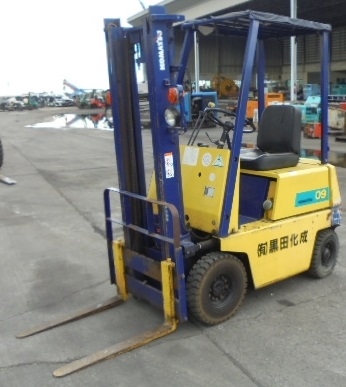ขายรถโฟล์คลิฟ Komatsu fg09-2 นำเข้า เก่าญี่ปุ่น พร้อมใช้งาน