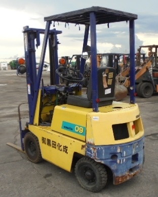 ขายรถโฟล์คลิฟ Komatsu fg09-2 นำเข้า เก่าญี่ปุ่น พร้อมใช้งาน