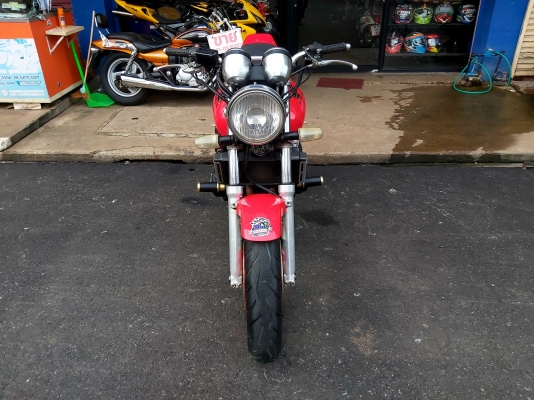ขาย HONDA CB400 ปี98 เวอร์ชั่นS ไมล์แดง เดิมๆ สีสวย มีท่อแต่ง โช๊คหลังแต่ง แฮนด์บาร์ กันล้ม เครื่องด