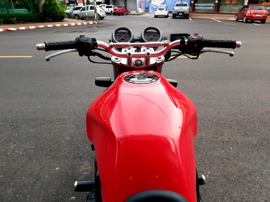 ขาย HONDA CB400 ปี98 เวอร์ชั่นS ไมล์แดง เดิมๆ สีสวย มีท่อแต่ง โช๊คหลังแต่ง แฮนด์บาร์ กันล้ม เครื่องด