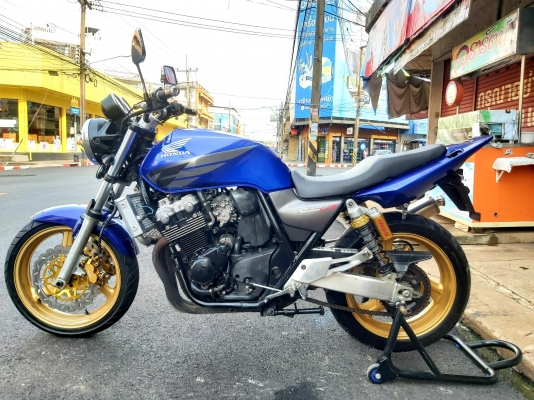 ขาย HONDA CB400 VTEC3 ปี2006 เดิมๆ มีท่อแต่งTSR หม้อน้ำแต่งมิเนียม จานดิสหน้าแต่ง แฮนด์บาร์ ประกับคันเร่งแต่ง เครื่องดี ระบบไฟติดครบ อินวอยส์ สรรพสามิตร ราคา 69500 บาท ส่งได้ทั่วไทย สนใจติดต่อ ☎️081-0578282 FACEBOOK ชาญณรงค์ ป๊อป ชัยอมฤต ไอดีไลน์ POPBIGBI