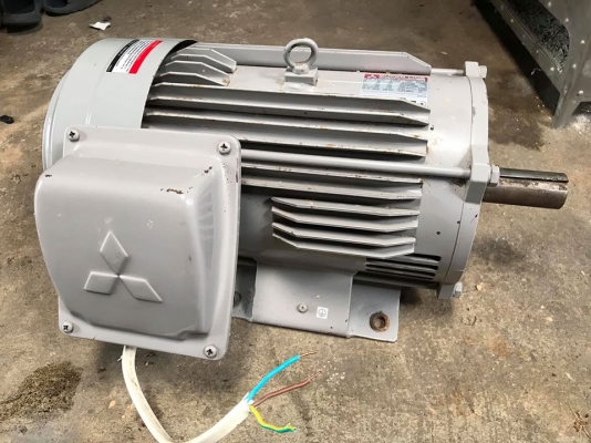 มอเตอร์มิตซู 10แรง ไฟบ้าน220V. มอเตอร์มิตซู 10แรง ไฟบ้าน220V.