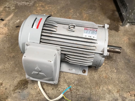 มอเตอร์มิตซู 10แรง ไฟบ้าน220V.