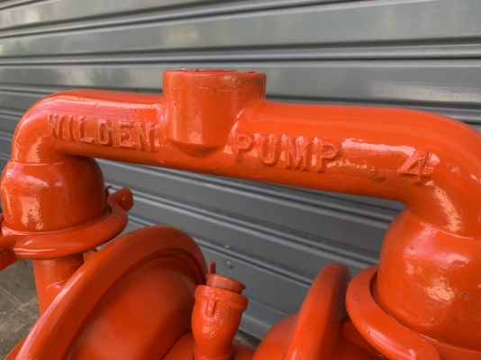 ขายปั๊มไดอะแฟรม Wilden Pump made in USA. ขนาด 1.5นิ้ว สภาพสวยแทบไม่เคยใช้งาน ดูดแรง พร้อมใช้งาน ราคา 9,500 บาท