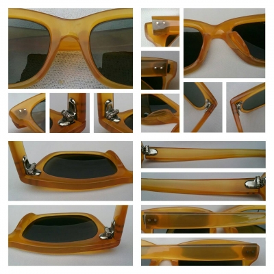 แว่นตากระดองเต่าแท้ โปร่งแสง สีน้ำผึ้ง ราชันย์แห่งแว่นตากระดองเต่าทั้งปวง ล้ำค่า - หายากที่สุด ! เจแปนิสแฮนด์เมดทศวรรษที่ 1960's ☆☆☆ เลนส์กระจกคริสตัล 'สีเขียวควันไฟ' ขนาดมาตรฐาน 143 mm Vintage GENUINE HONEY TORTOISE SHELL handmade in แว่นตากระดองเต่าแท้ โปร่งแสง สีน้ำผึ้ง ราชันย์แห่งแว่นตากระดองเต่าทั้งปวง ล้ำค่า - หายากที่สุด ! เจแปนิสแฮนด์เมดทศวรรษที่ 1960's ☆☆☆ เลนส์กระจกคริสตัล 'สีเขียวควันไฟ' ขนาดมาตรฐาน 143 mm Vintage GENUINE HONEY TORTOISE SHELL handmade in