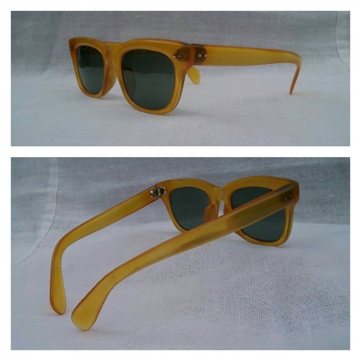 แว่นตากระดองเต่าแท้ โปร่งแสง สีน้ำผึ้ง ราชันย์แห่งแว่นตากระดองเต่าทั้งปวง ล้ำค่า - หายากที่สุด ! เจแปนิสแฮนด์เมดทศวรรษที่ 1960's ☆☆☆ เลนส์กระจกคริสตัล 'สีเขียวควันไฟ' ขนาดมาตรฐาน 143 mm Vintage GENUINE HONEY TORTOISE SHELL handmade in แว่นตากระดองเต่าแท้ โปร่งแสง สีน้ำผึ้ง ราชันย์แห่งแว่นตากระดองเต่าทั้งปวง ล้ำค่า - หายากที่สุด ! เจแปนิสแฮนด์เมดทศวรรษที่ 1960's ☆☆☆ เลนส์กระจกคริสตัล 'สีเขียวควันไฟ' ขนาดมาตรฐาน 143 mm Vintage GENUINE HONEY TORTOISE SHELL handmade in