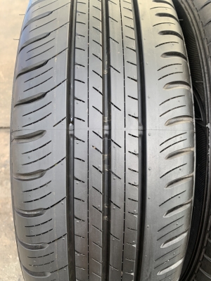 ล้อแม็ก Mazda 2 Skyativ ขอบ 15 สีดำปัดเงา พร้อมยางป้ายแดง 185-65-15 Dunlop ปี 19 สวยกริ๊บ
