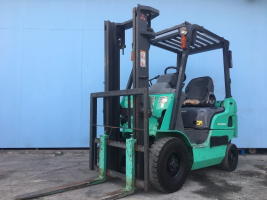 ขายรถโฟล์คลิฟท์มือสอง ราคาเบาๆ ยกได้ 1.4 ตัน เสา 3 เมตร Mitsubishi KFG14T นำเข้าจากญี่ปุ่น