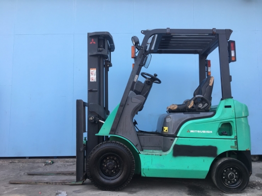 ขายรถโฟล์คลิฟท์มือสอง ราคาเบาๆ ยกได้ 1.4 ตัน เสา 3 เมตร Mitsubishi KFG14T นำเข้าจากญี่ปุ่น