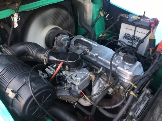 ขายรถโฟล์คลิฟท์มือสอง ราคาเบาๆ ยกได้ 1.4 ตัน เสา 3 เมตร Mitsubishi KFG14T นำเข้าจากญี่ปุ่น