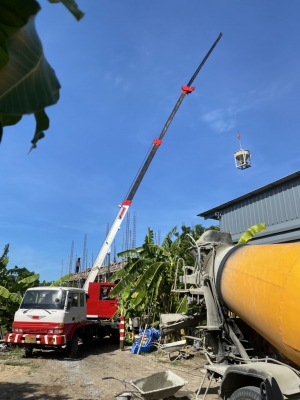 ขายรถเครน 6 ล้อ ขนาด 7 ตัน ยี่ห้อ HINO รุ่น FD175B