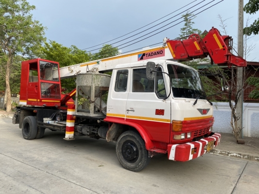 ขายรถเครน 6 ล้อ ขนาด 7 ตัน ยี่ห้อ HINO รุ่น FD175B ขายรถเครน 6 ล้อ ขนาด 7 ตัน ยี่ห้อ HINO รุ่น FD175B
