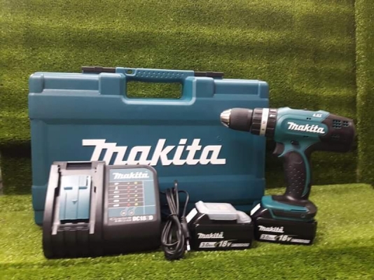 สว่านไร้สาย MAKITA DHP453FX13 แท้ประกันศูนย์ 6 เดือน อุปกรณ์เสริม 101 ชิ้น