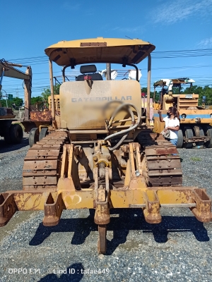 แทร็คเตอร์ รถดันดินตีนตะขาบCAT D6C 140 แรงม้า เกียร์ตัด รถพร้อมใช้งานตามสภาพ