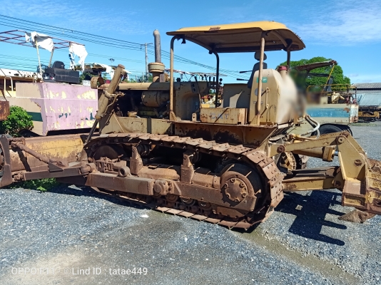 แทร็คเตอร์ รถดันดินตีนตะขาบCAT D6C 140 แรงม้า เกียร์ตัด รถพร้อมใช้งานตามสภาพ