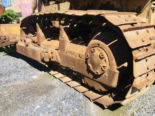 รถแทรคเตอร์ Caterpillar D6C เกียร์ตัด ใช้งานได้ปกติ