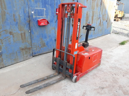 โฟล็คลิฟไฟฟ้า แบบเดินตาม 500กิโลกรัม ใช้งานได้