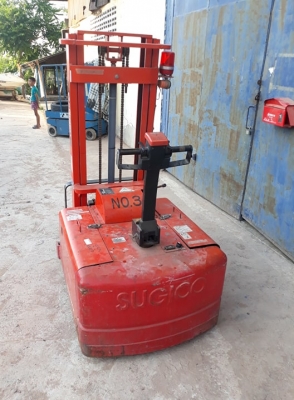 โฟล็คลิฟไฟฟ้า แบบเดินตาม 500กิโลกรัม ใช้งานได้