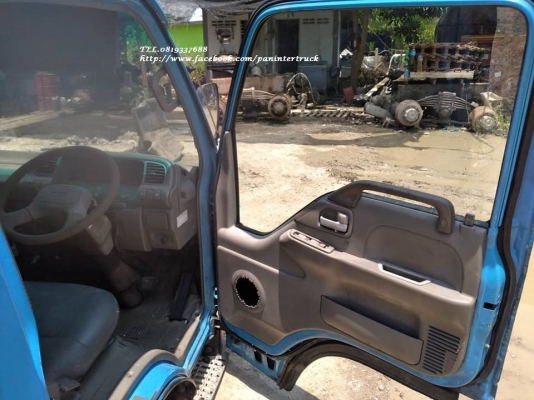 SALE*งานตามหา!! หัวเก๋ง รถบรรทุกไซค์ 6 ล้อกลาง / CABIN ISUZU : NPR หัวการ์ตูน (สีน้ำเงิน) (รุ่นยกหัวได้/มีหมวก)