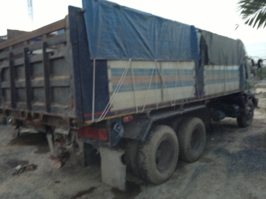 ขายรถ HINO 3H  ดั้ม 2 เพลา รถพ่วง