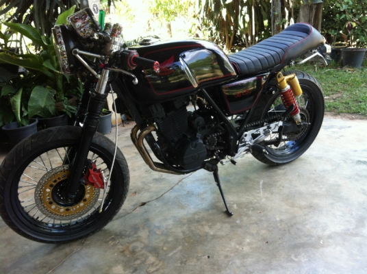 +++ ขาย Clubman 250 ล้อโตๆ เก็บงานใหม่ทั้งคัน เครื่องใหม่ +++