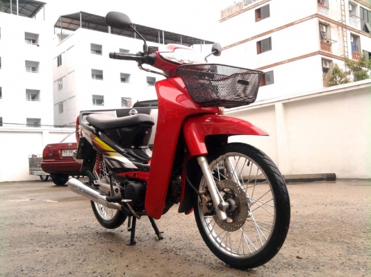 ขออนุญาติขาย HONDA WAVE 100S สีแดงดำ สตาร์ทมือและเท้า