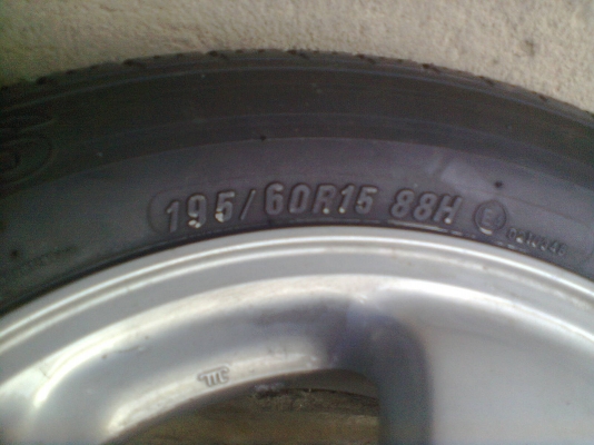 ขายล้อแม็ค ฮอนด้าขอบ 15"