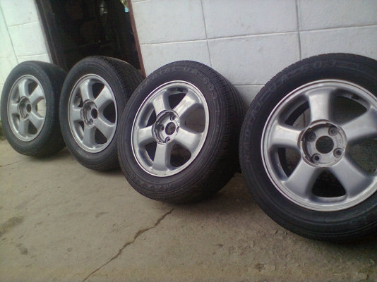 ขายล้อแม็ค ฮอนด้าขอบ 15"