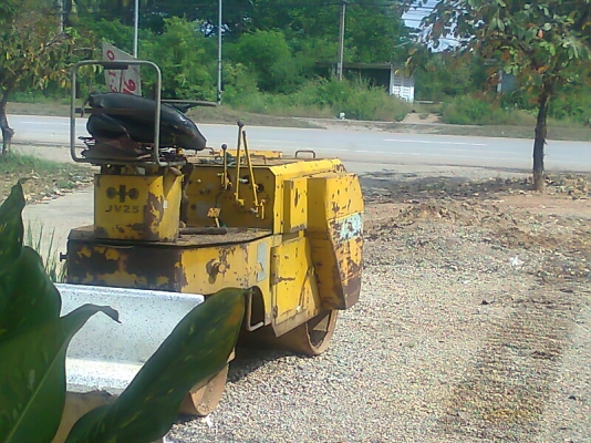 ขายด่วน!..รถบดอัดสั่นสะเทือน KOMATSU JV25 จากญี่ปุ่น O.O'