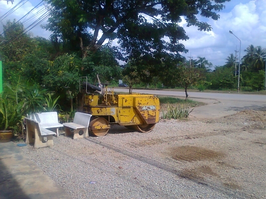 ขายด่วน!..รถบดอัดสั่นสะเทือน KOMATSU JV25 จากญี่ปุ่น O.O'