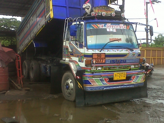 ขายรถ10ล้อดั๊มเครื่อง240แรงพร้อมลูกพ่วง