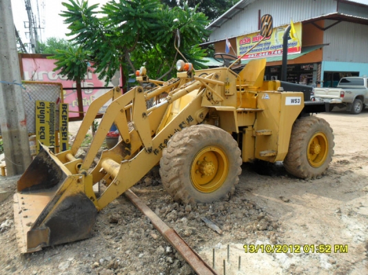 Mitsubishi WS3 รถตักประมาณ 1 คิว เก่านอกซื้อมาเข้างานไม่ได้ขายเลย