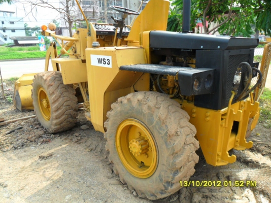 Mitsubishi WS3 รถตักประมาณ 1 คิว เก่านอกซื้อมาเข้างานไม่ได้ขายเลย