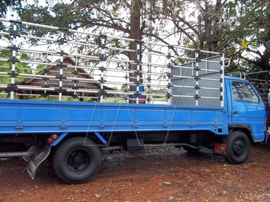 ขาย 6 ล้อ อีซุ NPR 130 แรงม้า / กระบะยาว 5.0 เมตร พื้นสแตนเลส ( รถประกอบ )