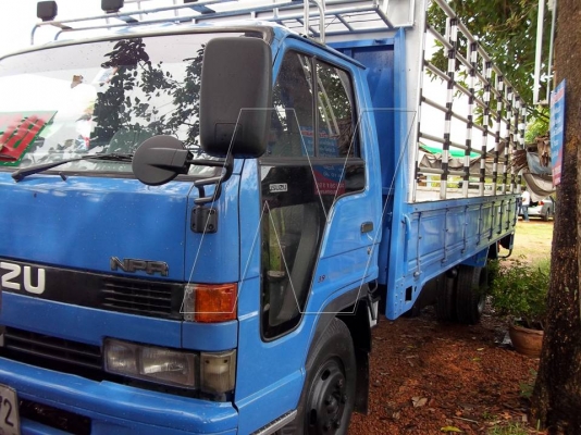 ขาย 6 ล้อ อีซุ NPR 130 แรงม้า / กระบะยาว 5.0 เมตร พื้นสแตนเลส ( รถประกอบ )