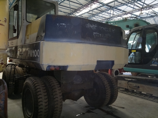 รถขุด KOMATSU PW100-3 ปี2000 รถนอกนำเข้าจากญี่ปุ่น ราคาไม่แพงครับ
