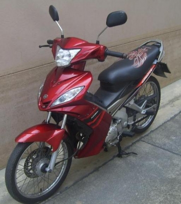 ขาย Yamaha Spark 135cc สีแดง จดทะเบียนปี49  พรบ.หมด ม.ค.56