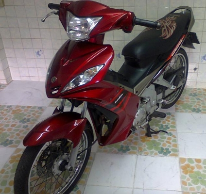 ขาย Yamaha Spark 135cc สีแดง จดทะเบียนปี49  พรบ.หมด ม.ค.56
